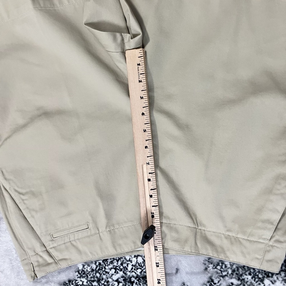 Talbots Womens Size 12 NWT Khaki Chino Shorts Classic‎ Casual Beige - Picture 5 of 14